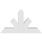 Ekena Millwork Richland Architectural Grade PVC Gable Bracket, 48"W x 28"H x 6"D x 6"F, 14/12 Pitch GBP048X28X0606RIC00 - alternate 3